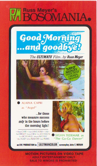Good Morning and goodbye